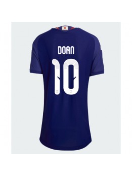 Japan Ritsu Doan #10 Heimtrikot für Frauen WM 2026 Kurzarm Japan Ritsu Doan #10 Heimtrikot für Frauen WM 2026 Kurzarm